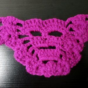 Skull patch (crochet)